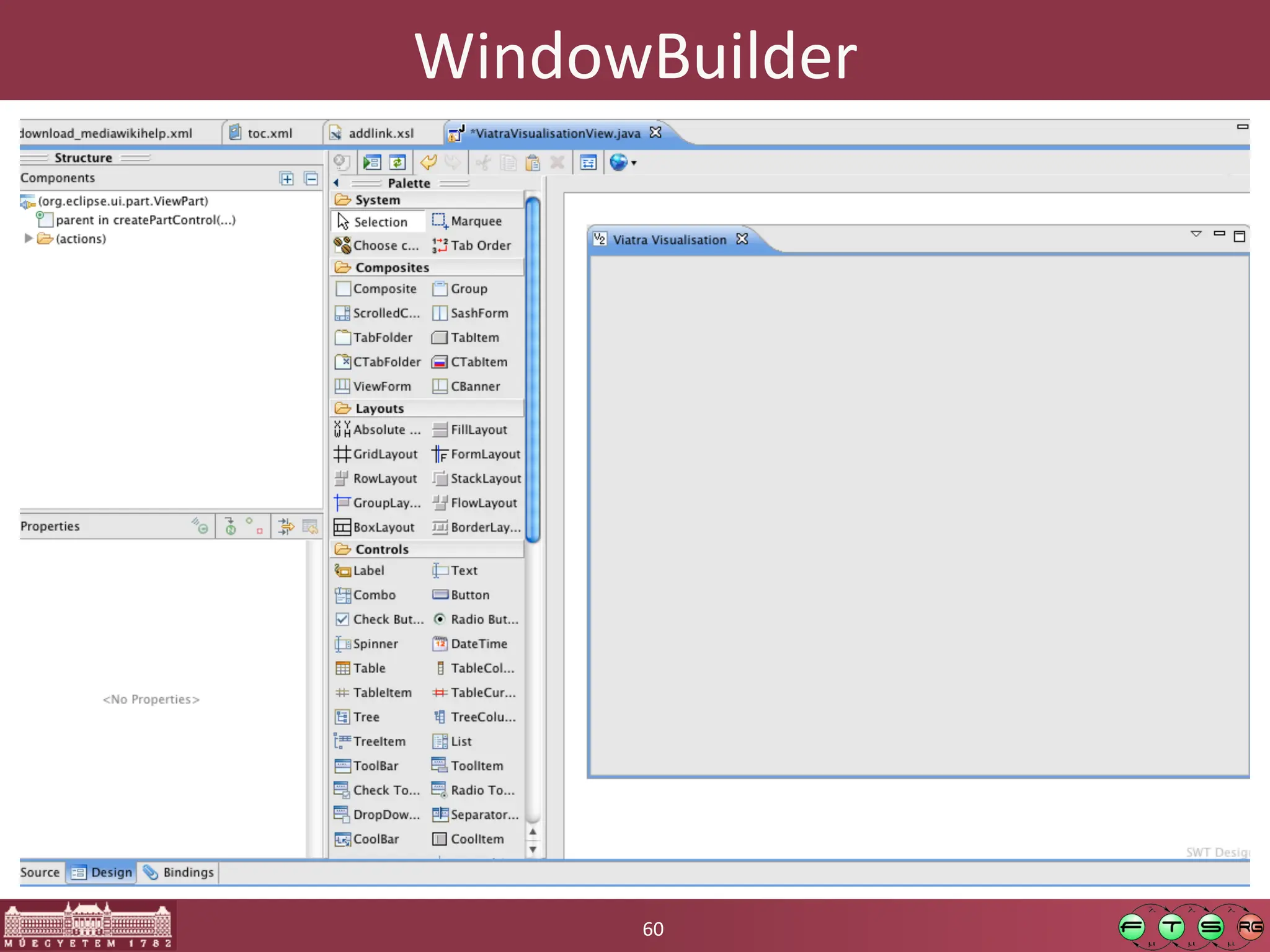 WindowBuilder	
  
60	
  
 