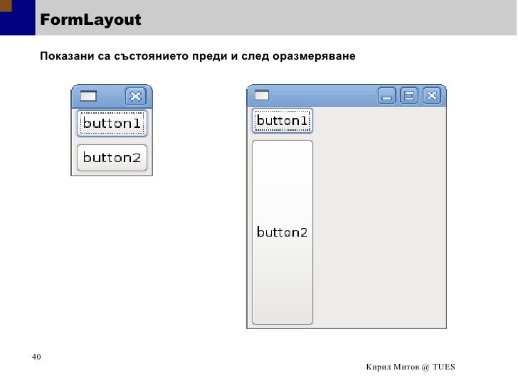 Standard Widget ToolkitTUES