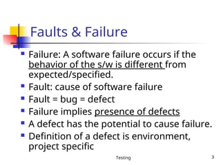 SWTesting this has impacted testing components | PPT