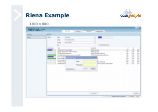 Riena Example 
1300 x 800 
 