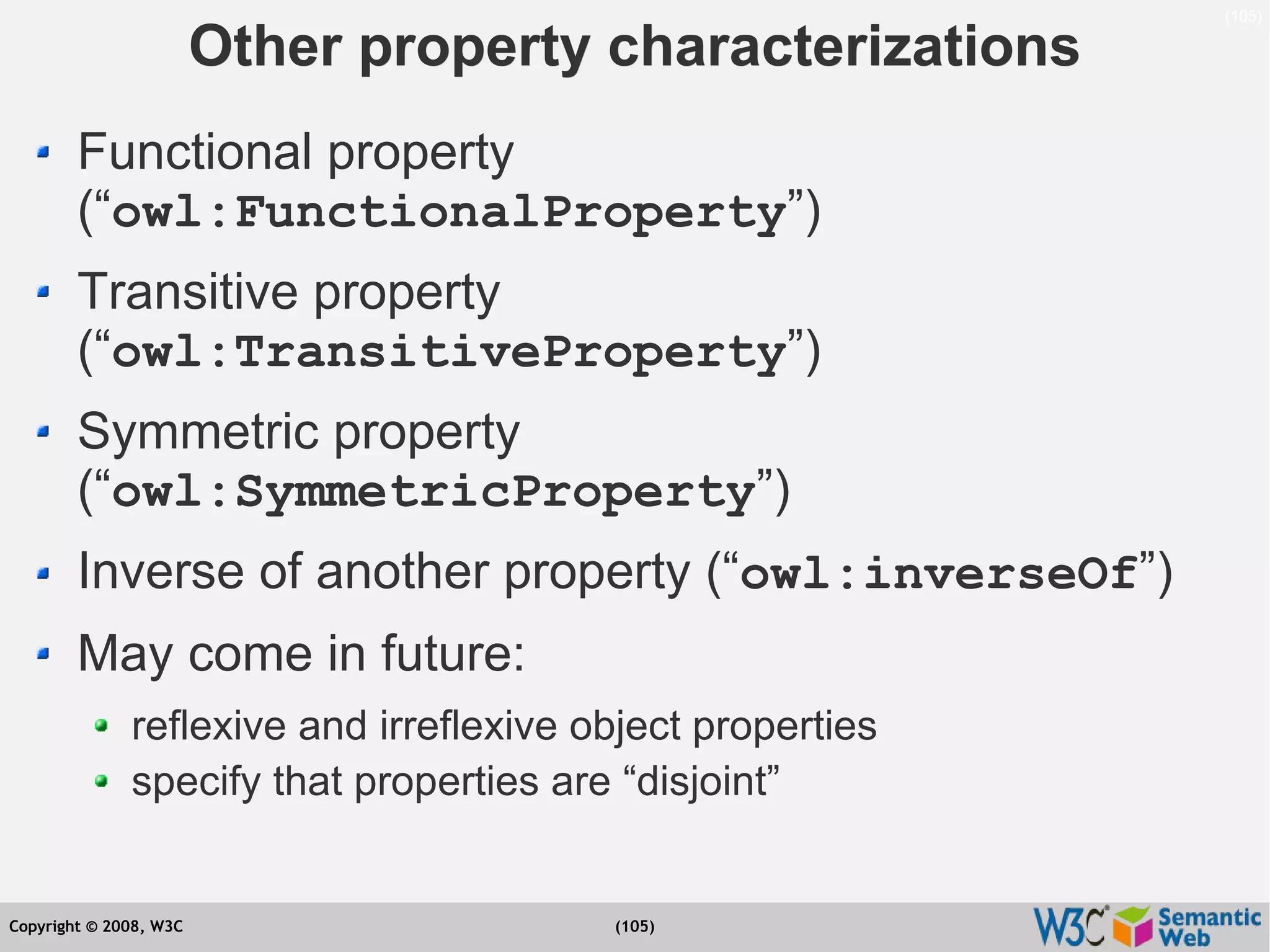 Semantic Web Tutorial at ESTC2008, Vienna, on September 24, 2008
