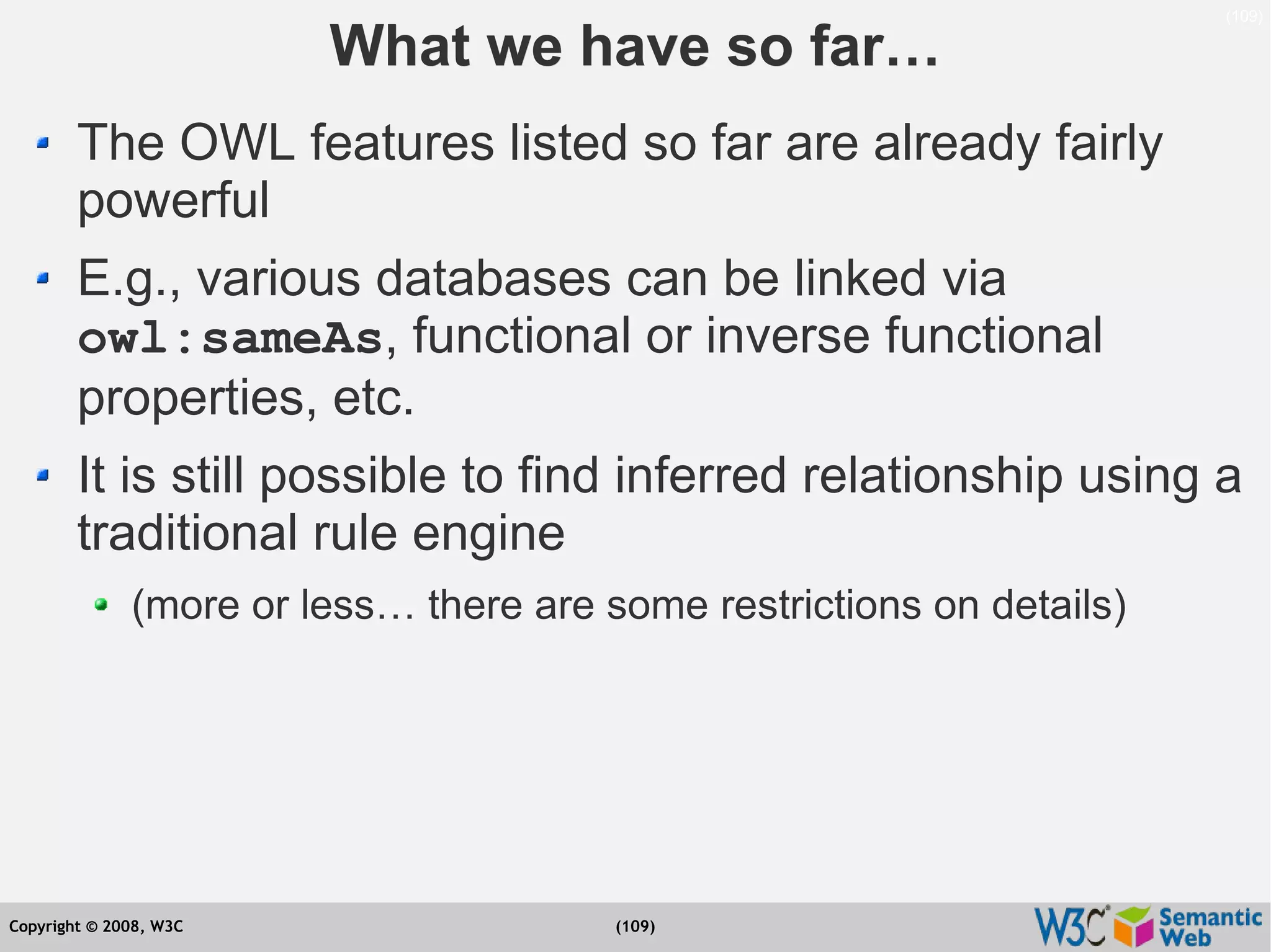 Semantic Web Tutorial at ESTC2008, Vienna, on September 24, 2008