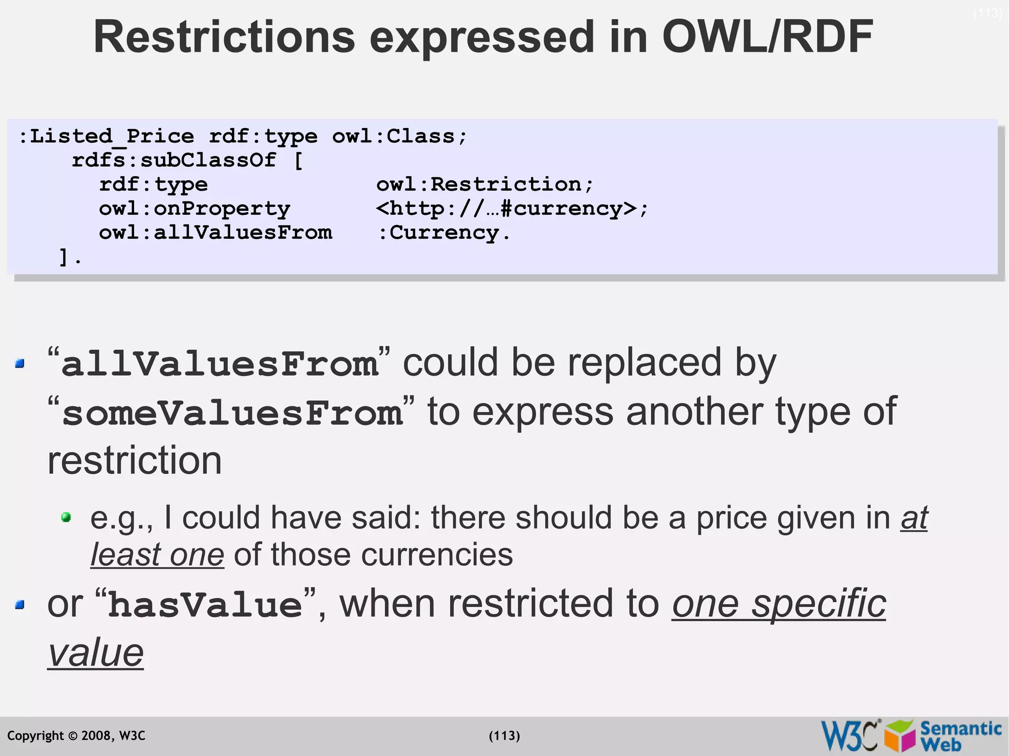 Semantic Web Tutorial at ESTC2008, Vienna, on September 24, 2008