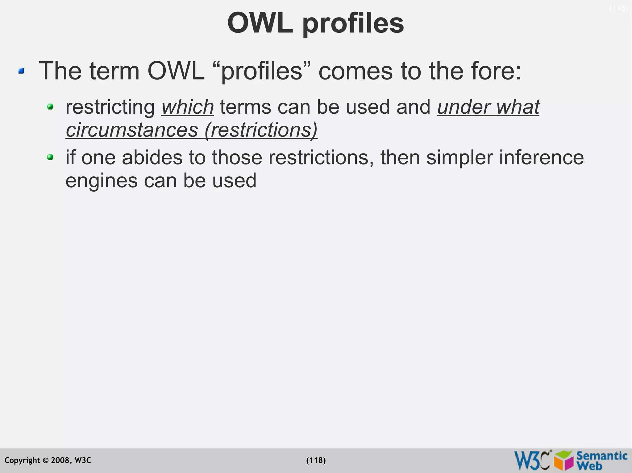 Semantic Web Tutorial at ESTC2008, Vienna, on September 24, 2008