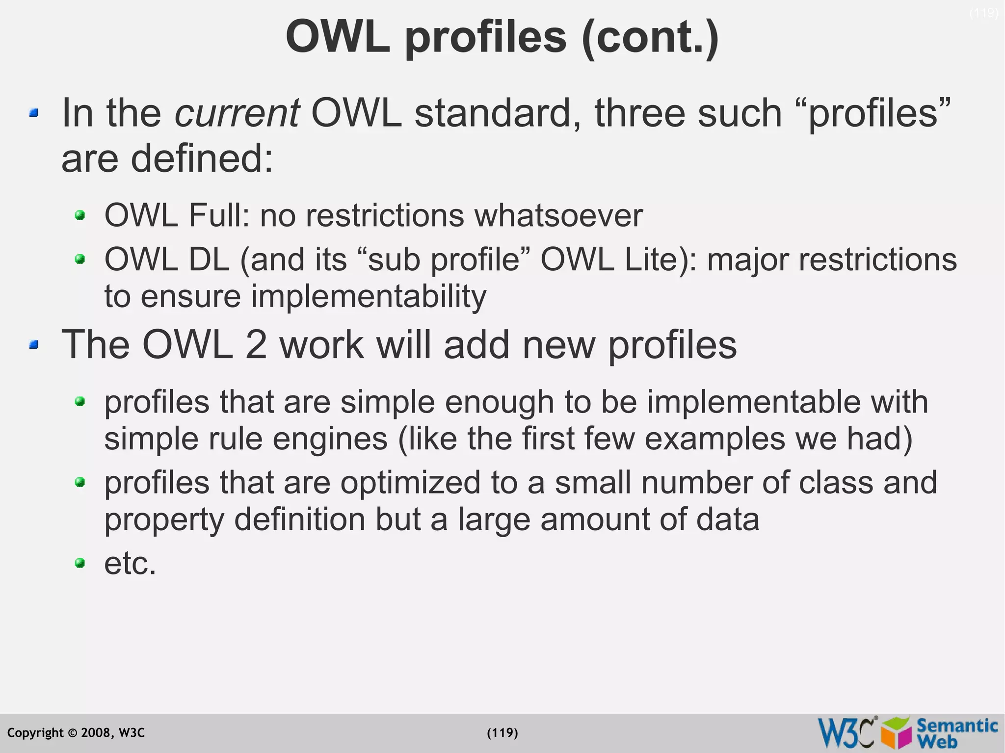 Semantic Web Tutorial at ESTC2008, Vienna, on September 24, 2008