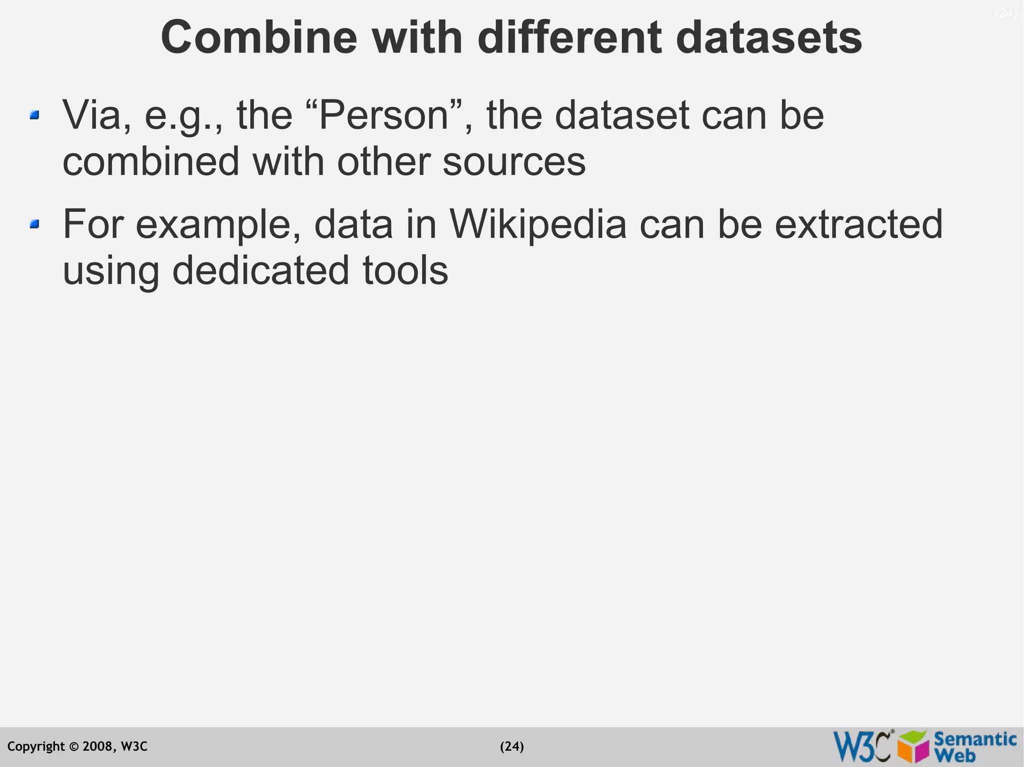Semantic Web Tutorial at ESTC2008, Vienna, on September 24, 2008