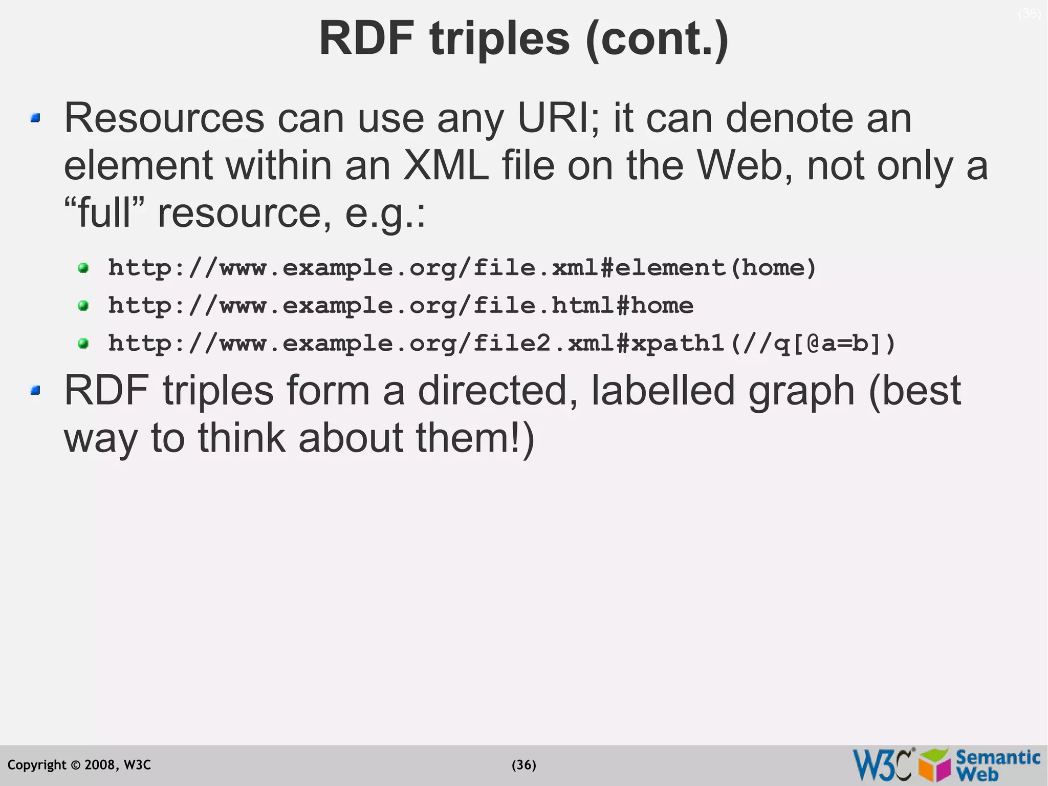 Semantic Web Tutorial at ESTC2008, Vienna, on September 24, 2008