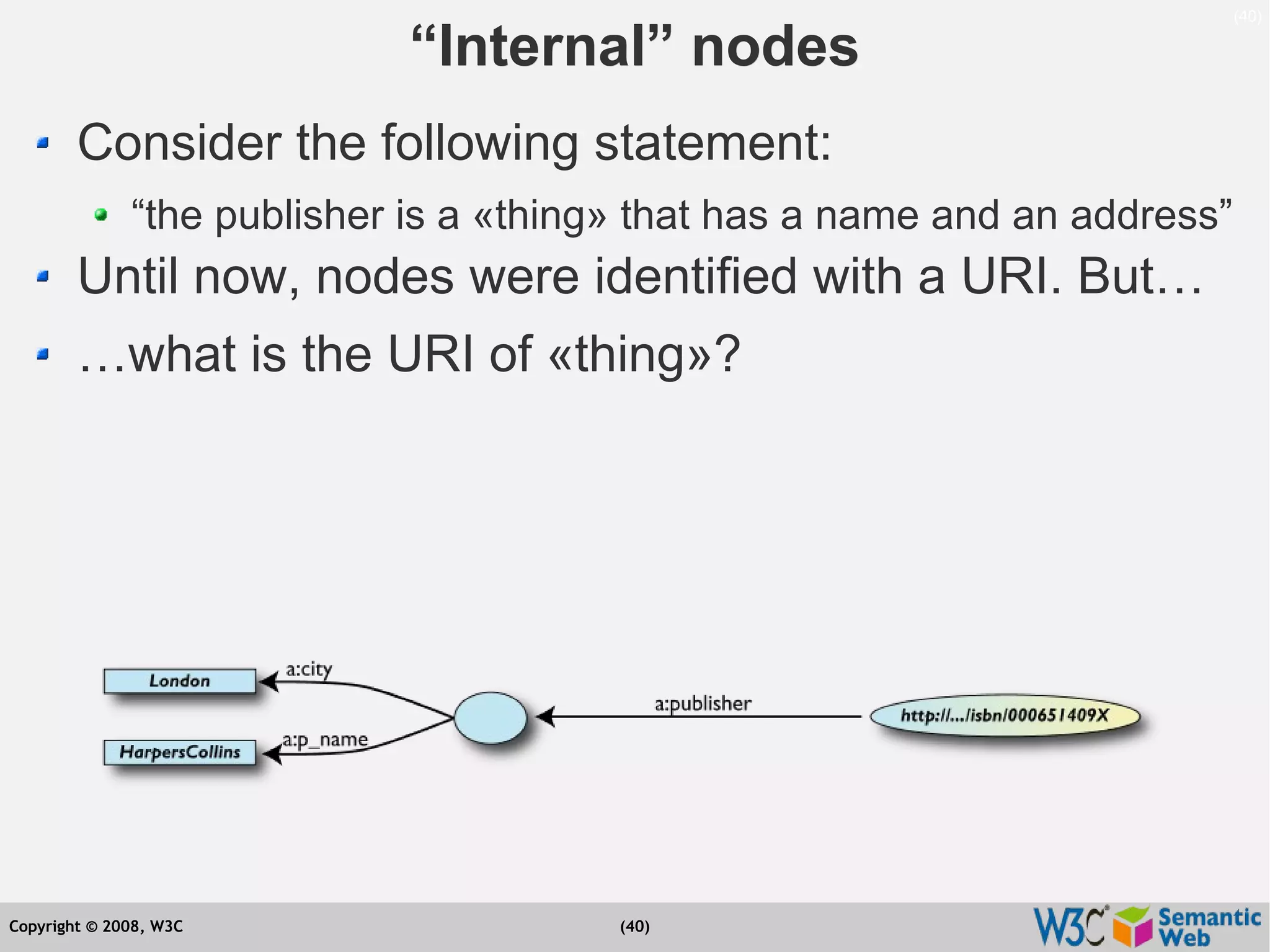 Semantic Web Tutorial at ESTC2008, Vienna, on September 24, 2008
