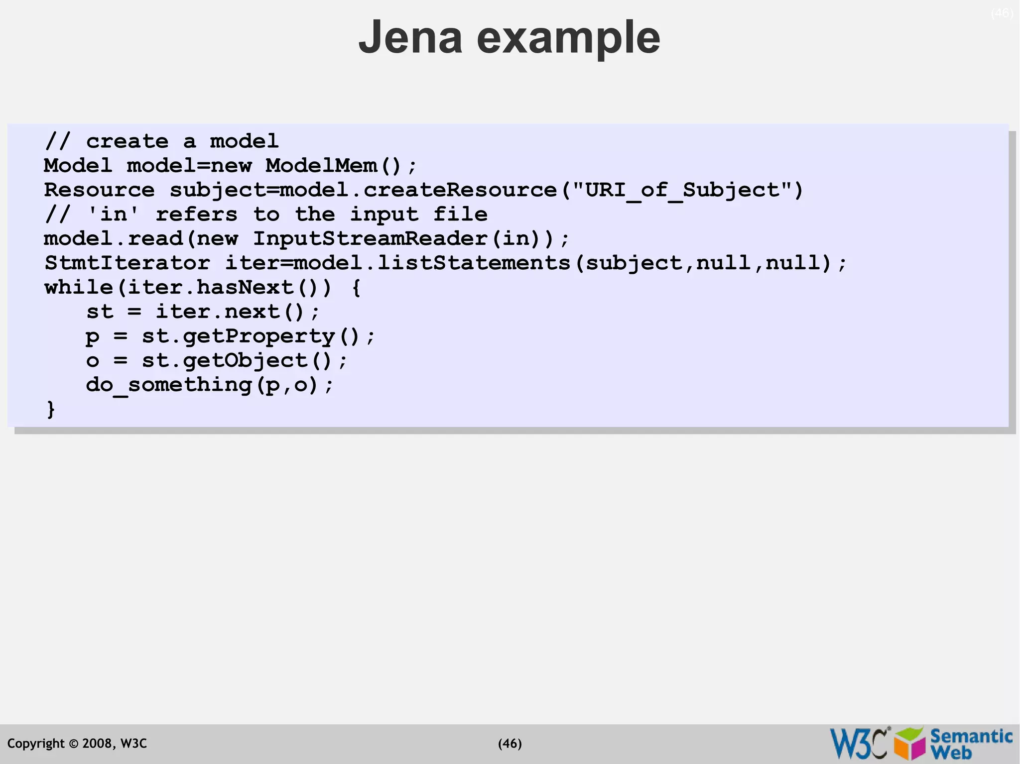 Semantic Web Tutorial at ESTC2008, Vienna, on September 24, 2008