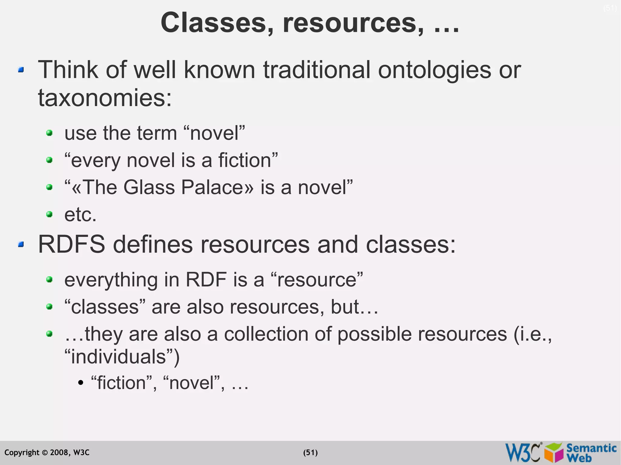 Semantic Web Tutorial at ESTC2008, Vienna, on September 24, 2008