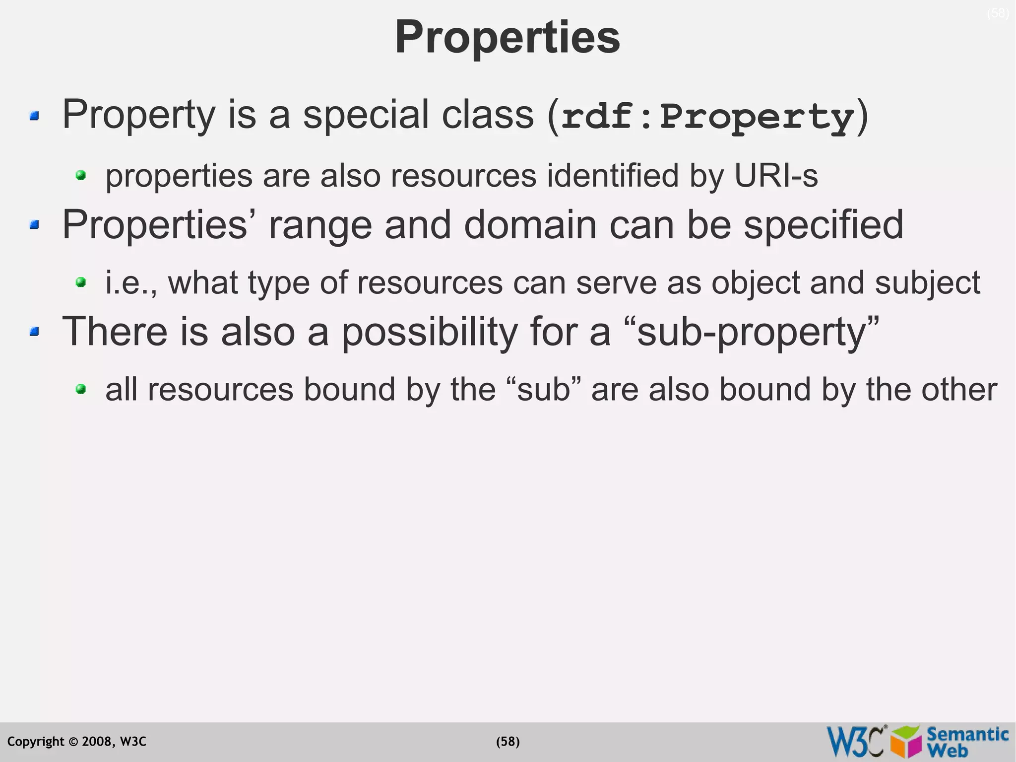Semantic Web Tutorial at ESTC2008, Vienna, on September 24, 2008