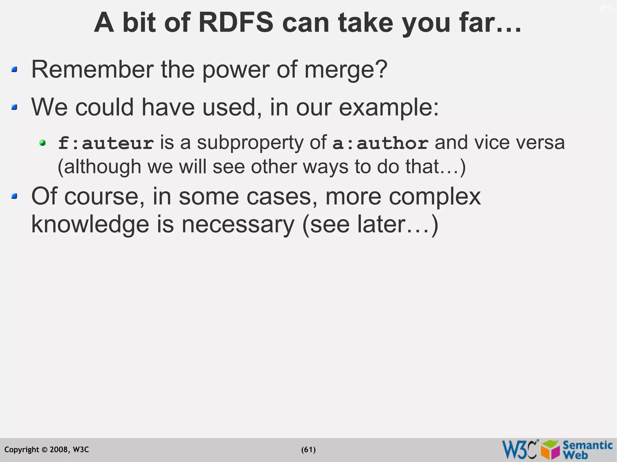 Semantic Web Tutorial at ESTC2008, Vienna, on September 24, 2008