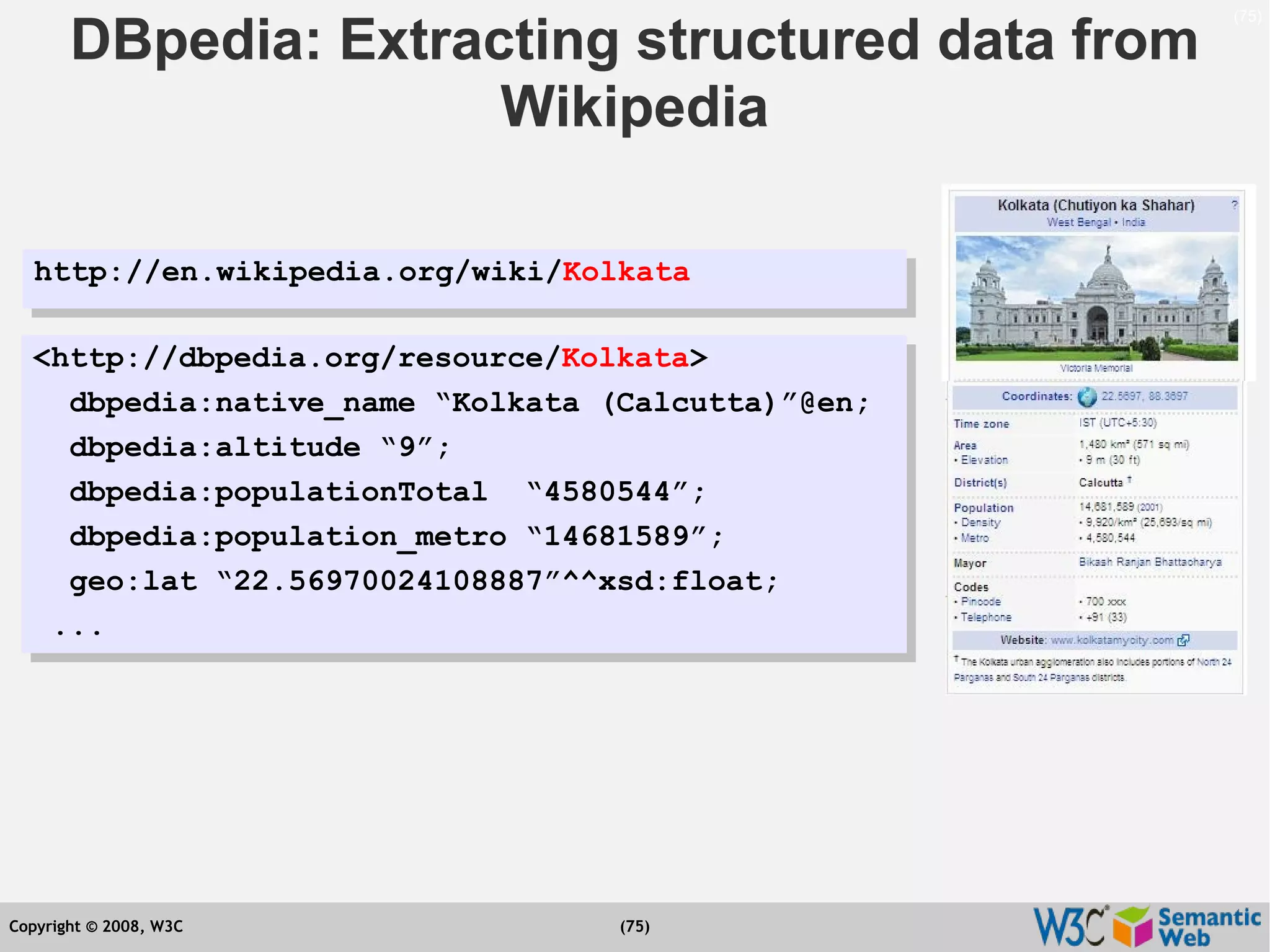 Semantic Web Tutorial at ESTC2008, Vienna, on September 24, 2008