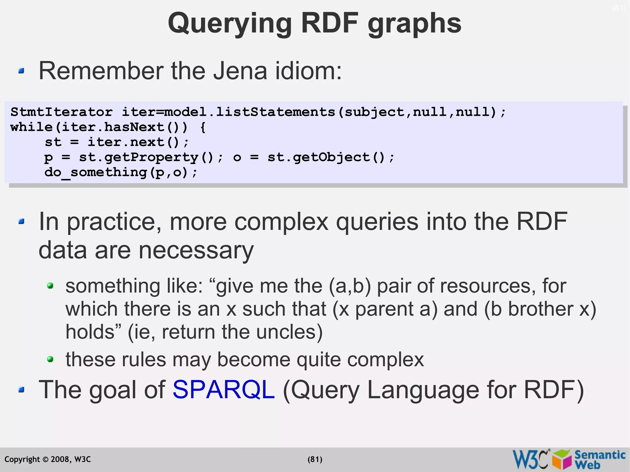 Semantic Web Tutorial at ESTC2008, Vienna, on September 24, 2008