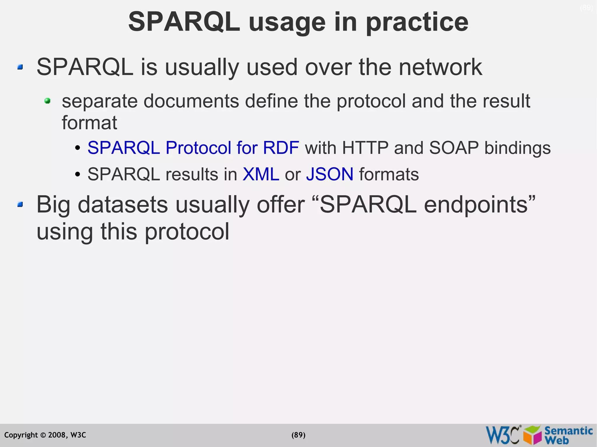 Semantic Web Tutorial at ESTC2008, Vienna, on September 24, 2008