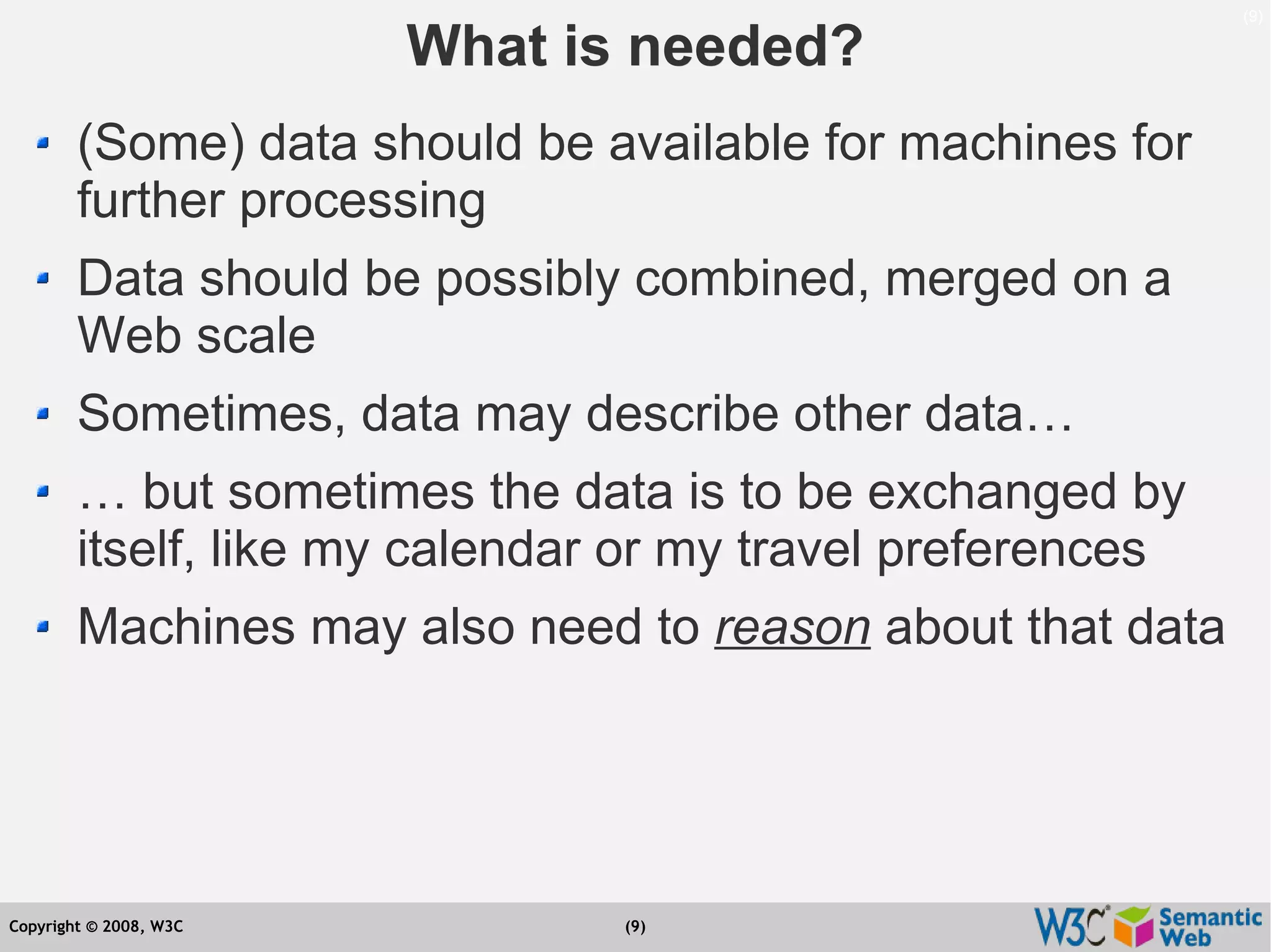 Semantic Web Tutorial at ESTC2008, Vienna, on September 24, 2008