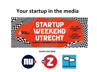 Your startup in the media

Lorenz van Gool

 