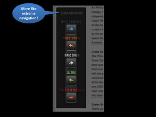 More like
 extreme
navigation?
 
