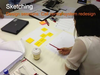 Design sessions: Call centre system redesign
 