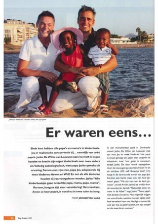 Interview Er waren eens... 2 papa's