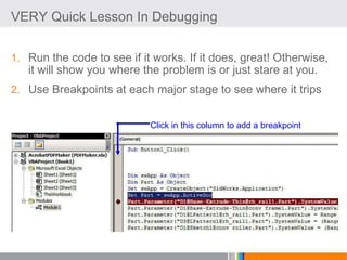 Sww 2008 Automating Your Designs Excel, Vba And Beyond | PPT