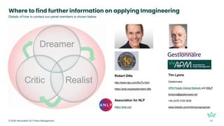 Imagineering Model A Creativity Strategy Modelled from Walt Disney – Imagineering | PDF