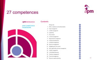 27 competences
11
 