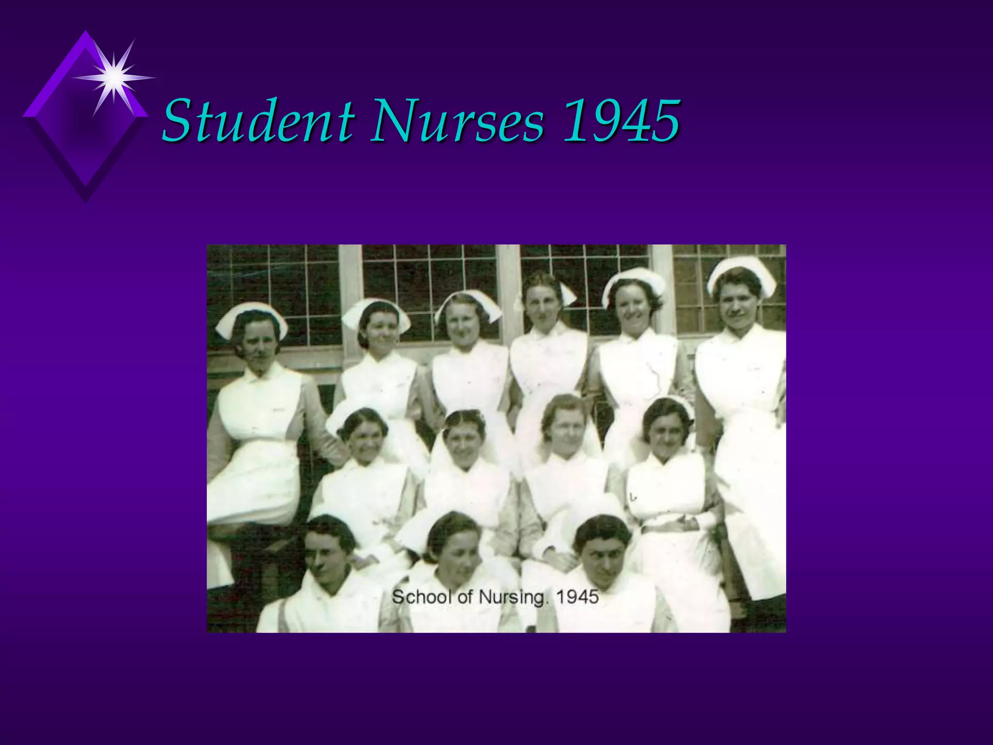 Student Nurses 1945
 