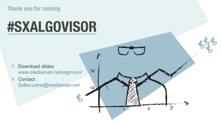 My Financial Advisor is an Algorithm 