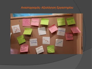 Αναστοχασμός- Αξιολόγηση Εργαστηρίου
 