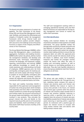Ecobank annual report 2007 | PDF