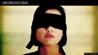 UNCONCIOUS BIAS
SOURCE: MARGIE WARRELL
 