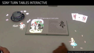 SONY TURN TABLES INTERACTIVE
source: https://www.youtube.com/watch?v=k-gTqrR9rKI
 