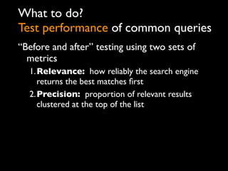 Site Search Analytics in a Nutshell Slide 70