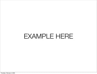 Twitter at BarCamp 2008