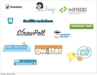 Twitter at BarCamp 2008