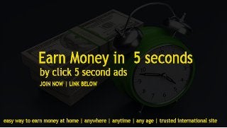 Earn Money in Seconds | Most trusted site in the world | 