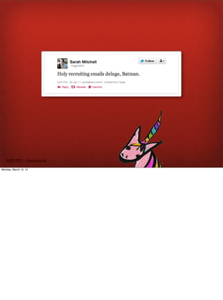 SxSW 2012 : : #uxbootcamp

Monday, March 12, 12
 