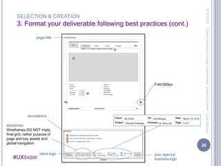 Stakeholder interviews