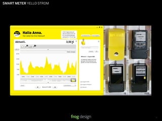SMART METER YELLO STROM




                          © 2008 frog design. Conﬁdential & Proprietary.   13
 