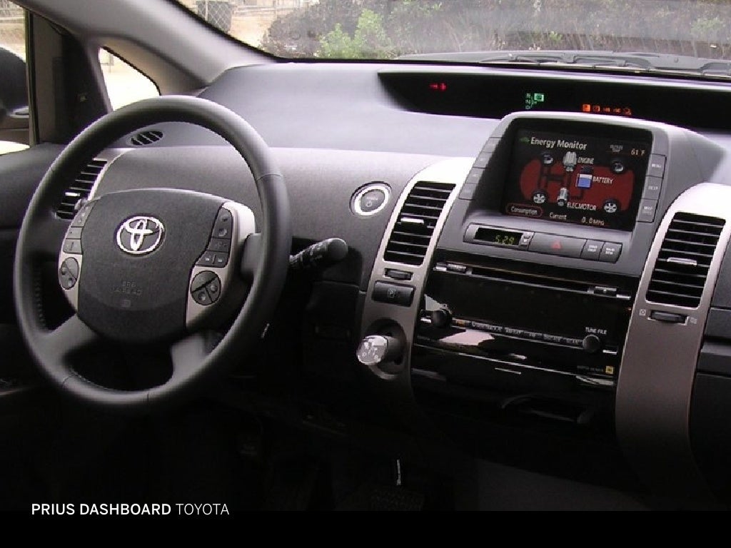 PRIUS DASHBOARD TOYOTA