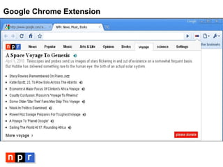 Google Chrome Extension 
