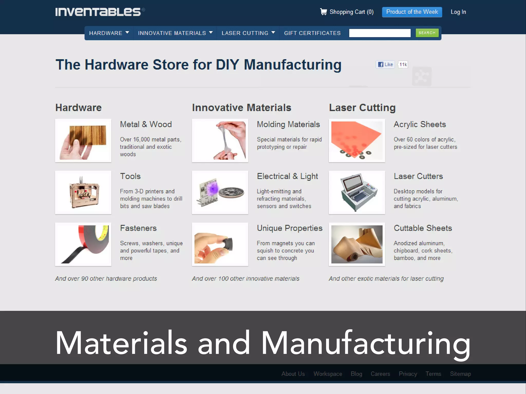Materials and Manufacturing
 