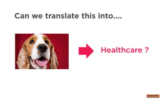 Can we translate this into....
Healthcare ?
 