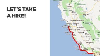 LET’S TAKE
A HIKE!
 