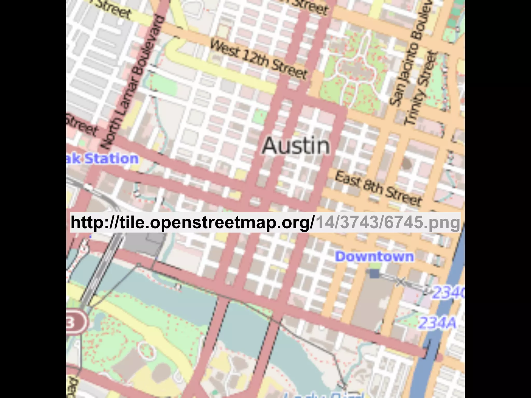 http://tile.openstreetmap.org/8/58/105.png
http://tile.openstreetmap.org/14/3743/6745.png
 