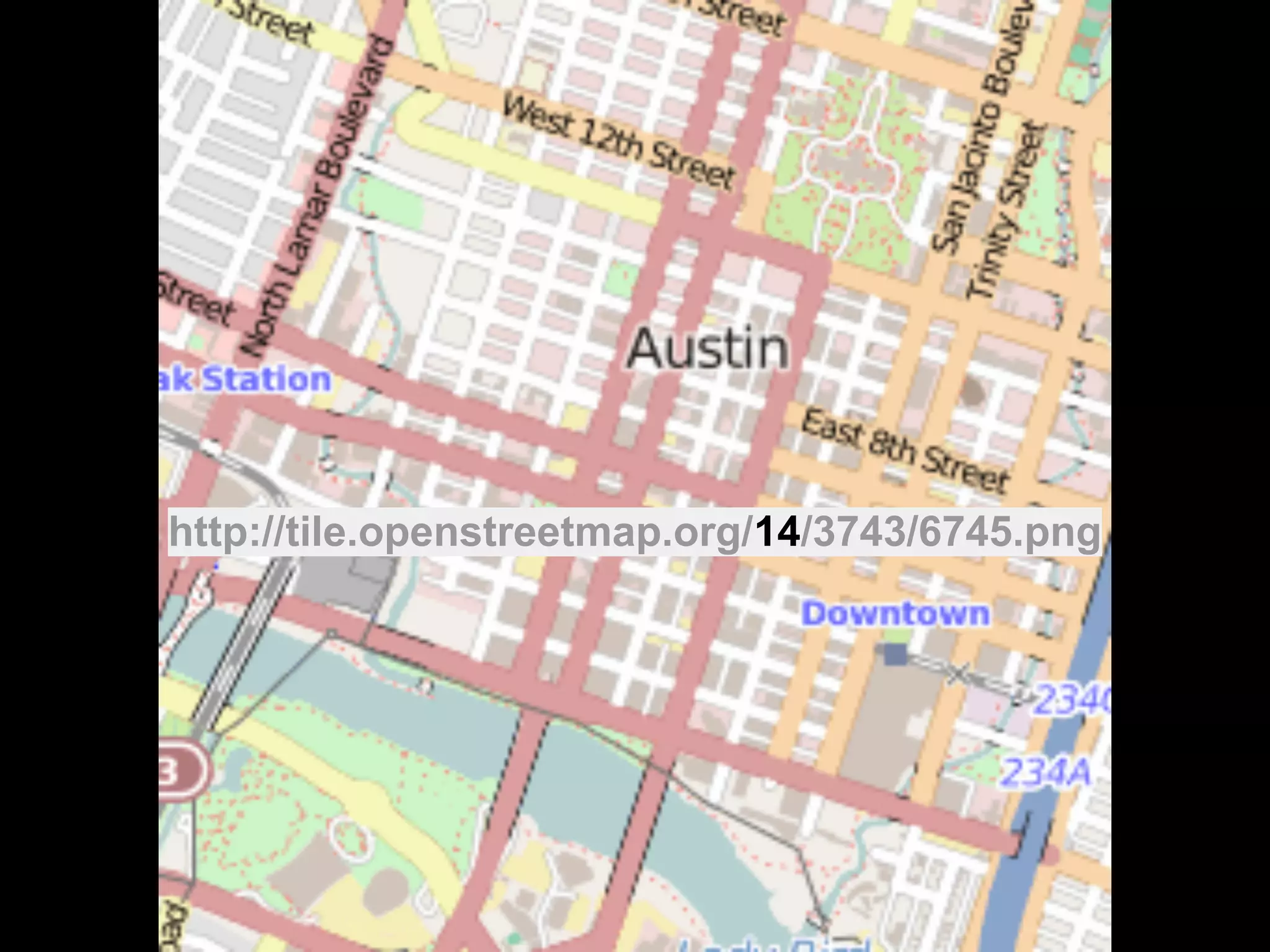 http://tile.openstreetmap.org/8/58/105.png
http://tile.openstreetmap.org/14/3743/6745.png
 
