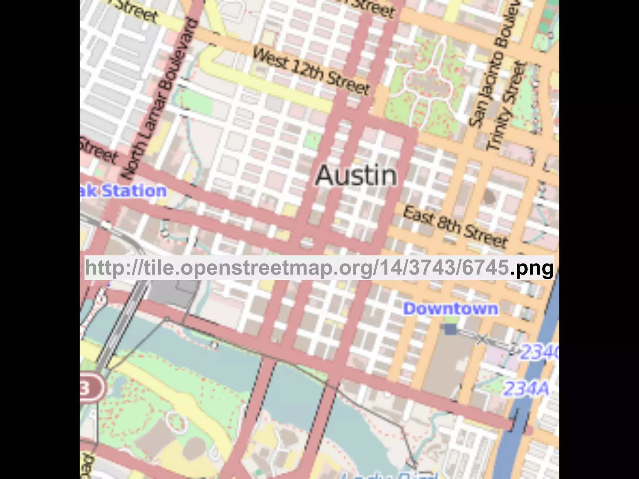 http://tile.openstreetmap.org/8/58/105.png
http://tile.openstreetmap.org/14/3743/6745.png
 