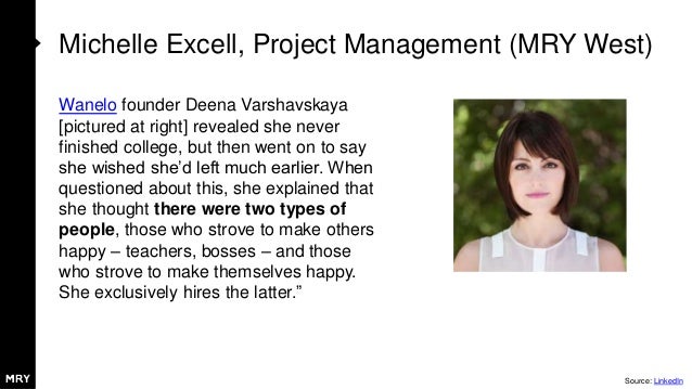 michelle excell project management mry excell management