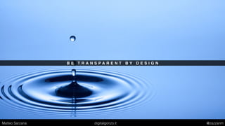 H O W I S Y O U R I N D U S T R Y D O I N G ?
Matteo Sarzana digitalgonzo.it @zazzanm
 